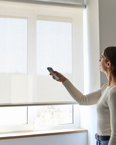 Controlled Blinds Remote Controlled Motorized Shades