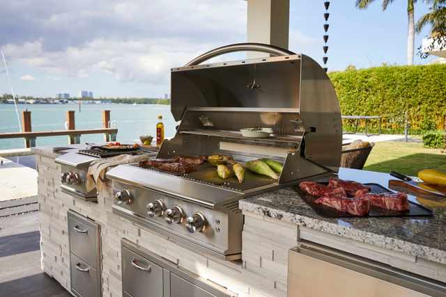 Blaze Built-In Grill Island Blaze Built-In Grill Island