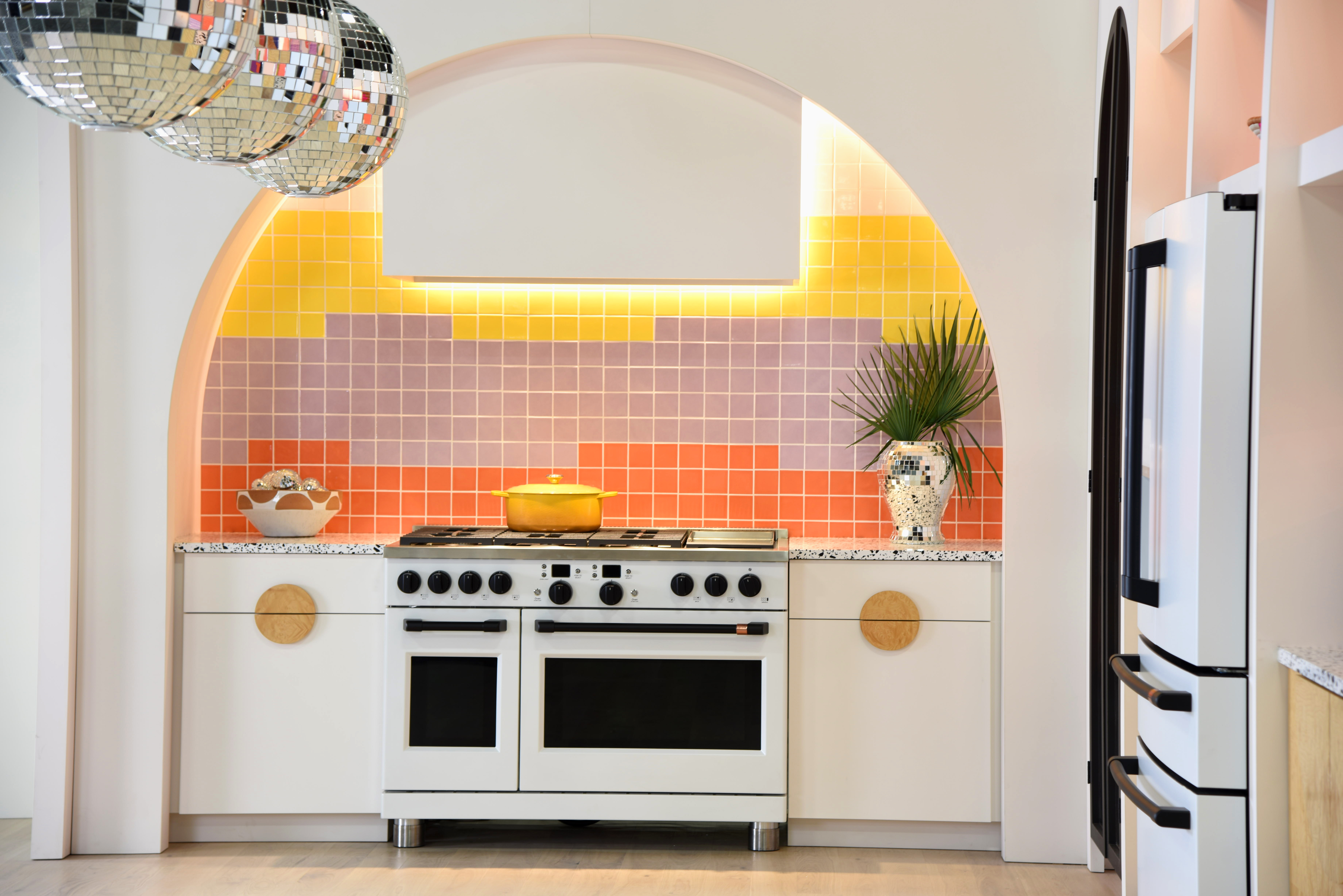 Cafe 36-inch range in a modern kitchen Cafe 36-inch range in a modern kitchen