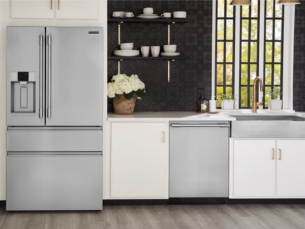 Frigidaire Professional Frigidaire Professional refrigerator and dishwasher nstalled in a kitchen