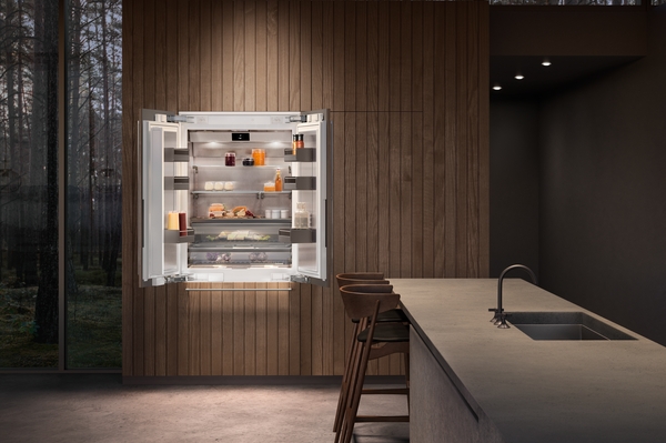 Gaggenau cooling column with custom panels