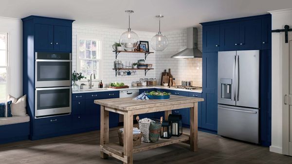 GE 4 Piece Kitchen Package GE 4 Piece Stainless Steel Kitchen Package