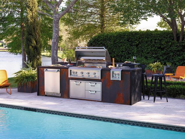 Hestan Aspire Poolside Outdoor Kitchen