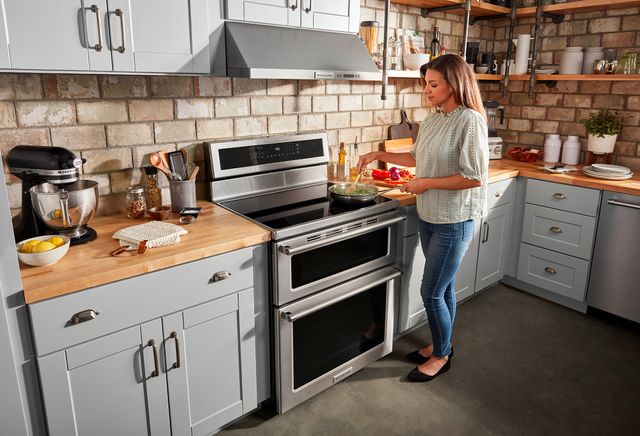 KitchenAid Range KitchenAid flat top range setup