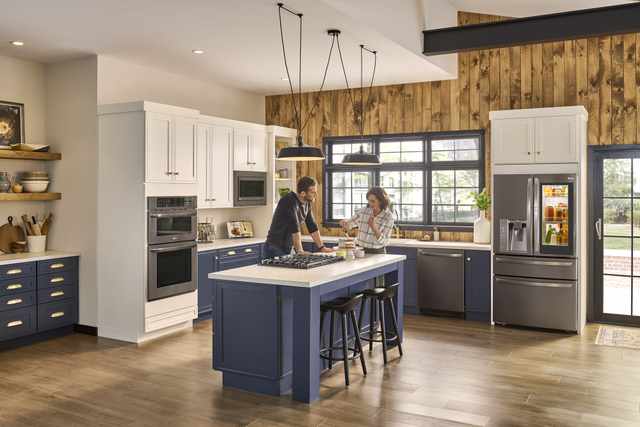 LG kitchen appliances in a modern setting LG kitchen appliances in a modern setting
