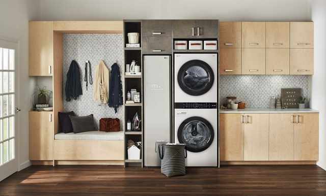 LG Laundry set in a modern home