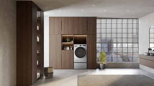 LG Washer Dryer Lifestyle Display