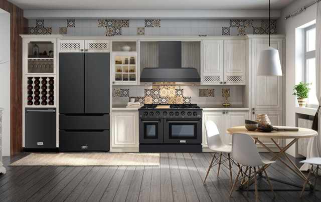 High-performance stove top and range hood installation High-performance stove top and range hood installation