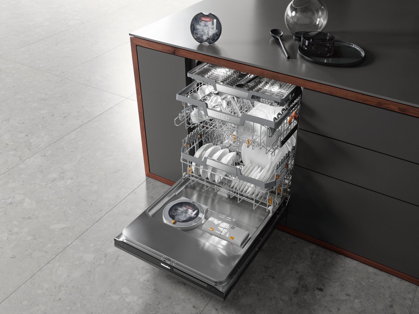 Miele Dishwasher in a Modern Kitchen