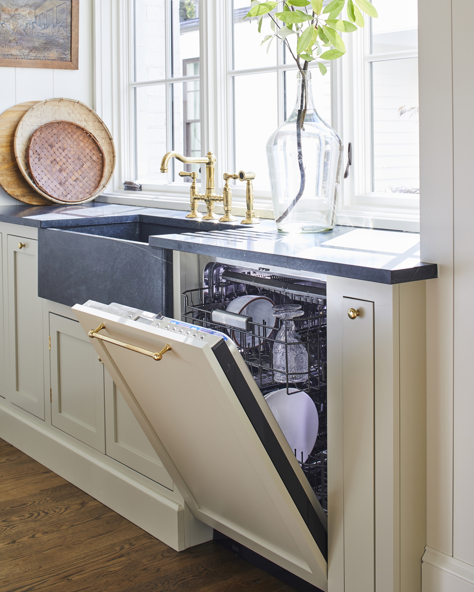 GE Monogram Dishwasher Interior