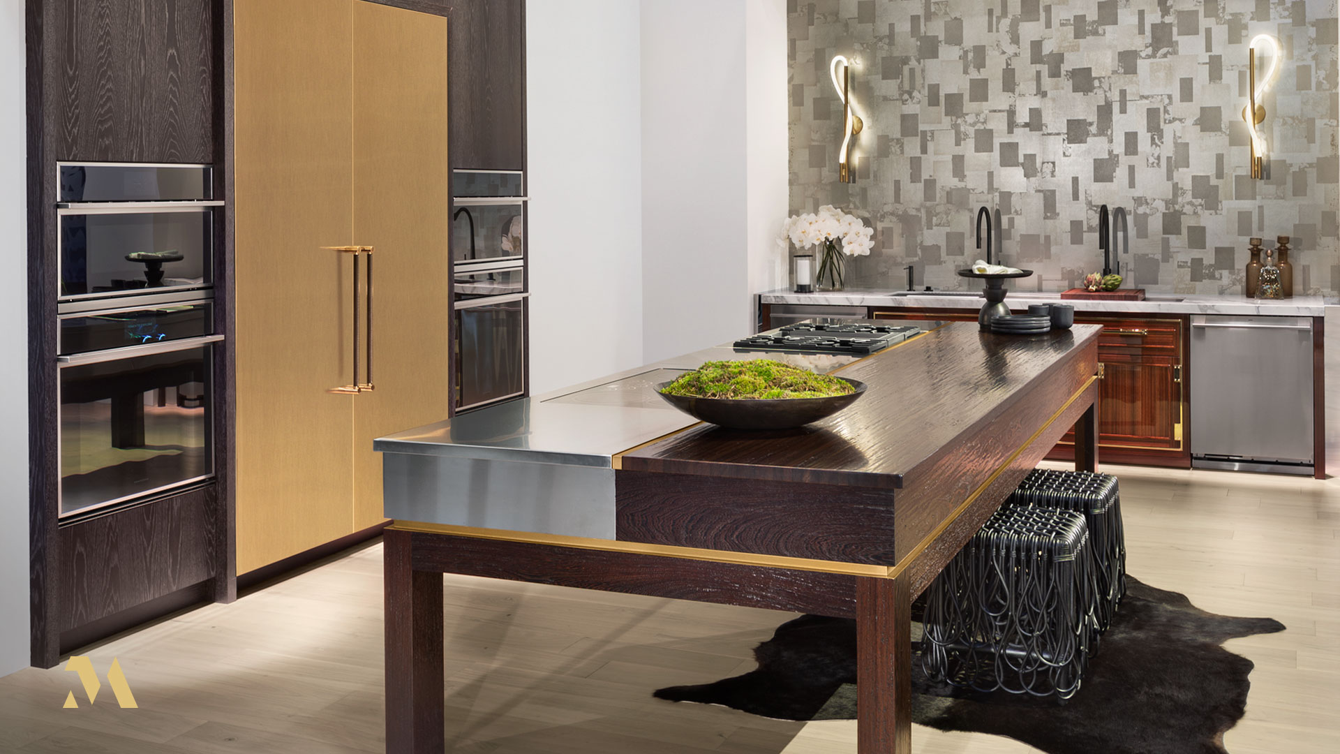 Monogram Brass Masterpiece Kitchen