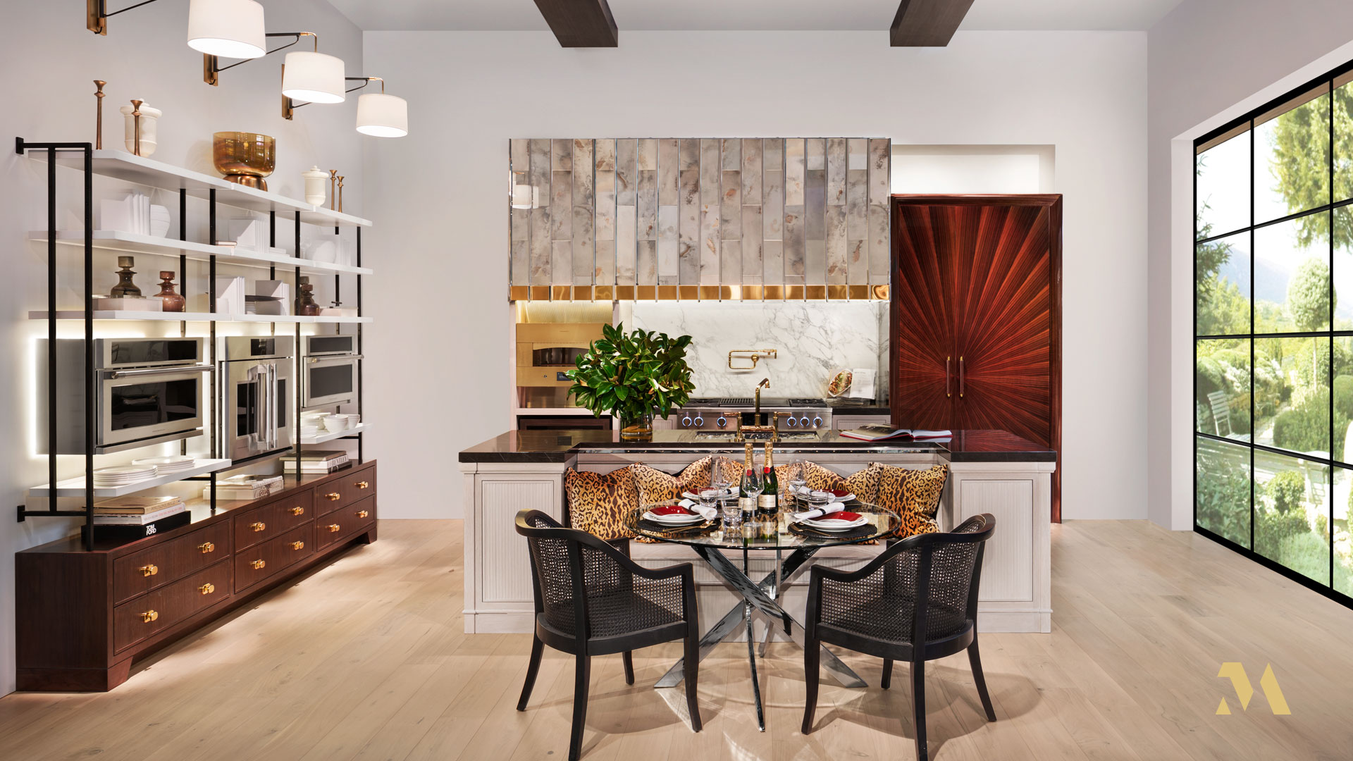 Luxury Kitchen with GE Monogram Appliances