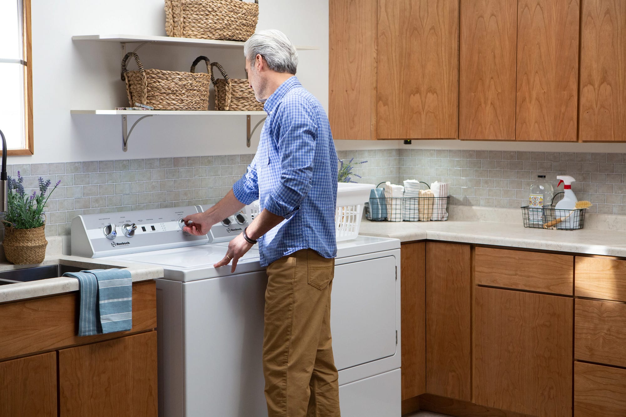Speed Queen Washer and Dryer Setup