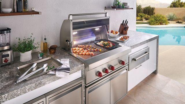 Wolf Built In Outdoor Grill