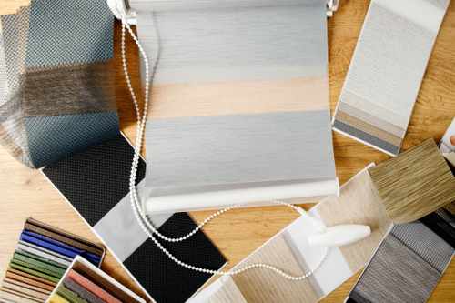 Custom Shade Selection and Design Motorized Shade Selection