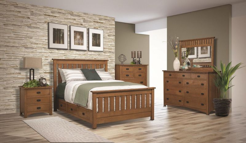 Nisley Cabinet Bedroom Set
