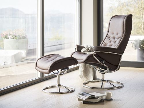 Stressless Chair Sitting by Window