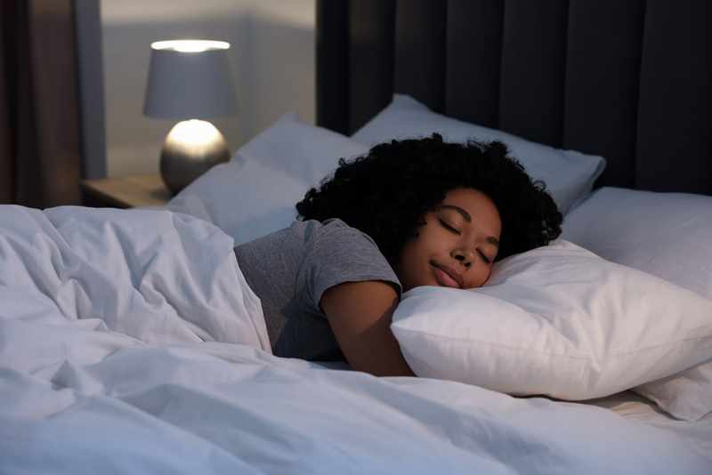 Woman sleeping