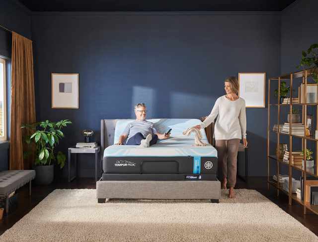 Couple on Tempurpedic Mattress
