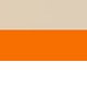 Beige-Orange-White