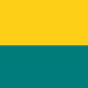 Gold-Teal