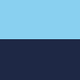 Light Blue-Navy