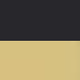 Matte Black-Brushed Moderne Brass