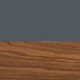 Slate Gray-Walnut