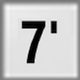 7' Square