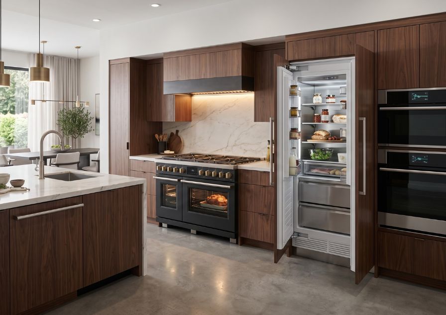 modern home entertaining with premium refrigeration systems
