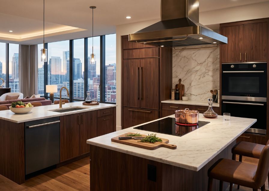 premium kitchen appliances for luxury living spaces
