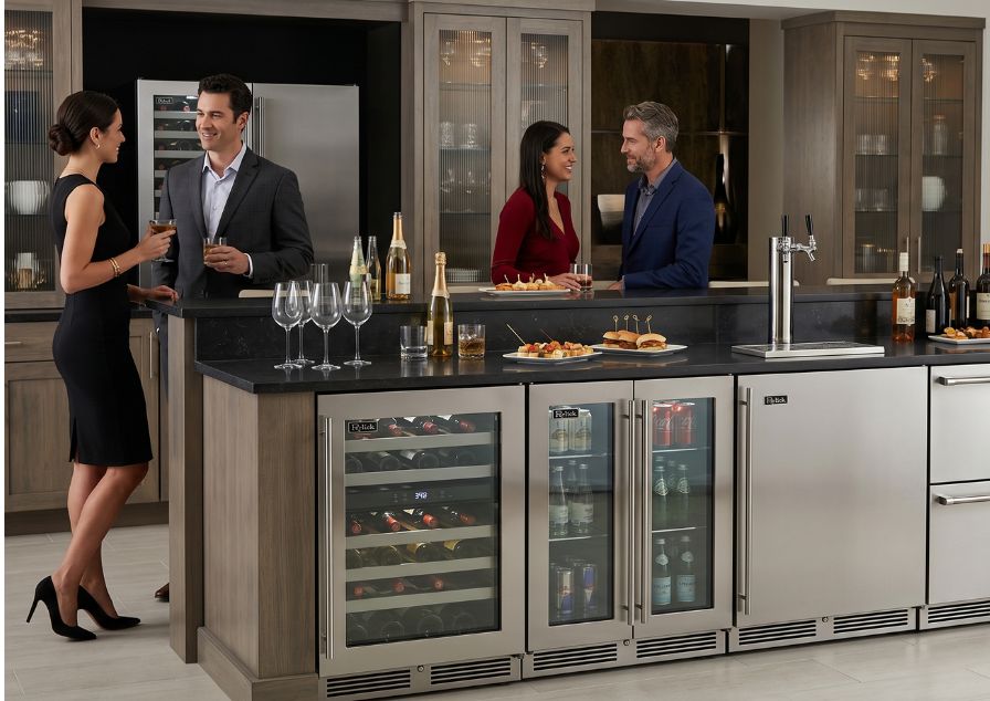 sophisticated refrigeration for entertaining spaces with perlick