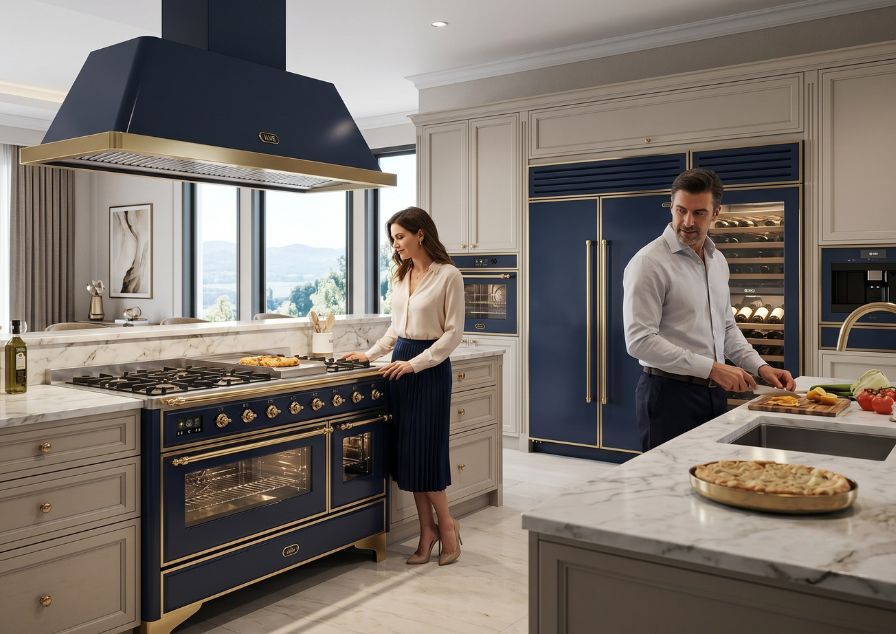 why luxury homeowners choose ilve kitchens
