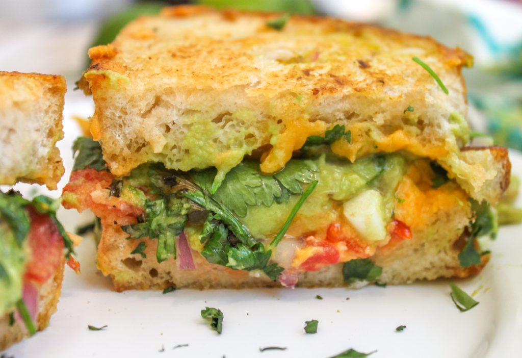 guacamole grilled cheese