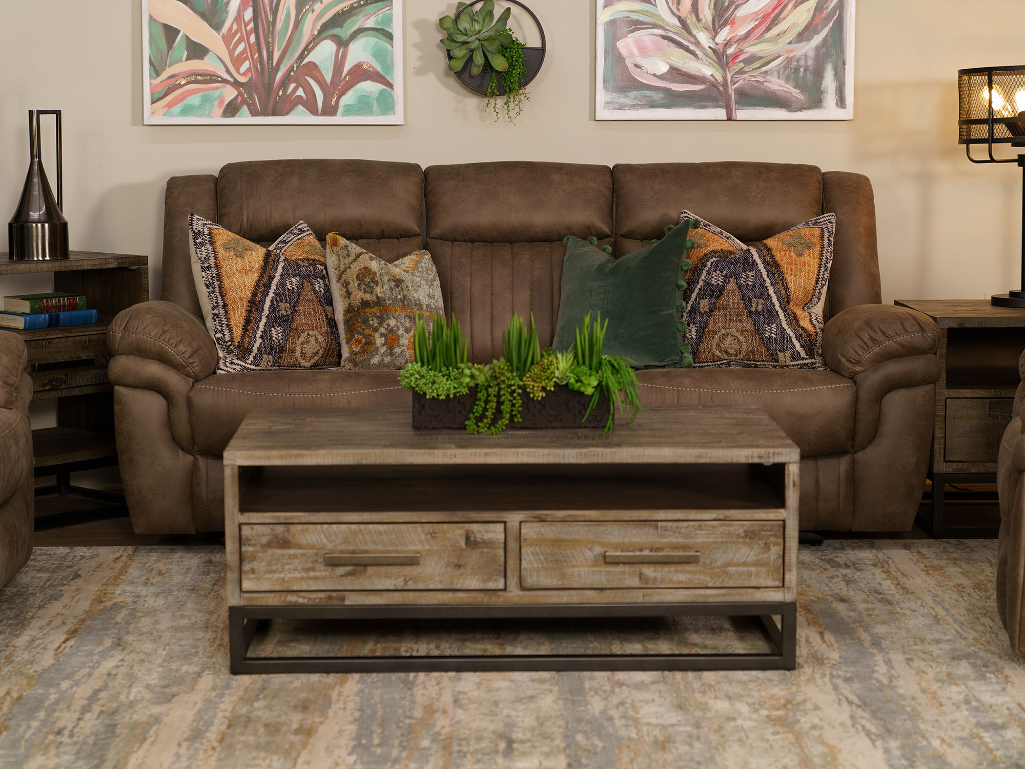 Brown Couch