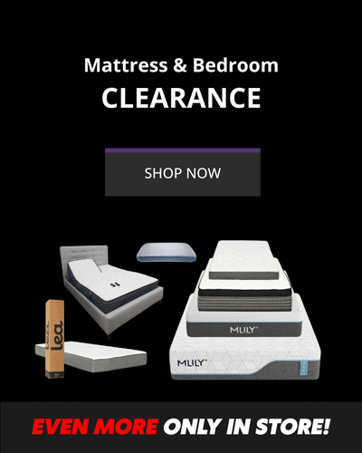 Save on clearance mattresses and bedroom furniture