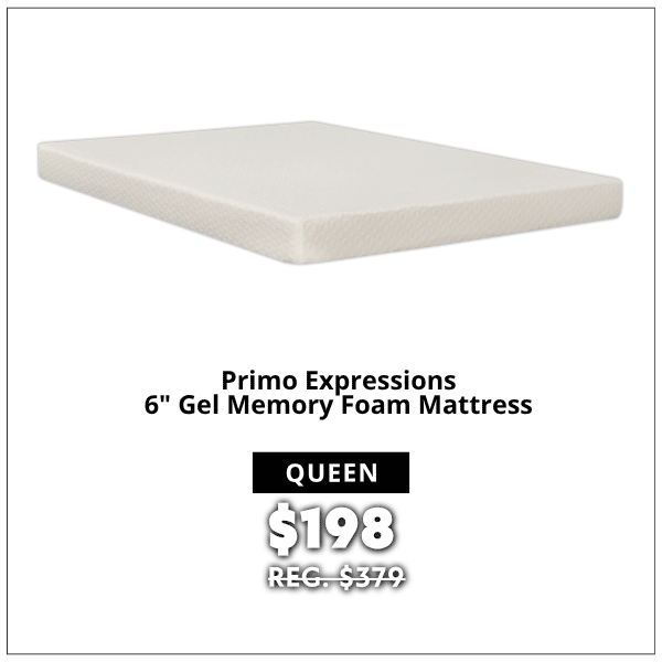 Expressions 6 inch Foam Mattress for 198