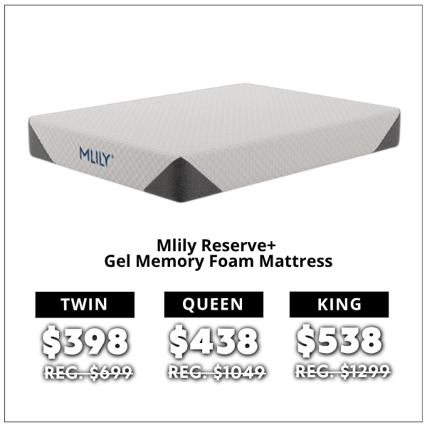 Mlily Reserve Memory Foam Mattresses starting at 398