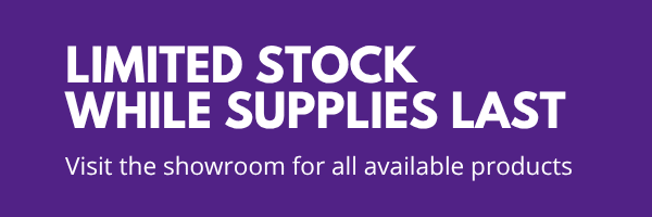 Limited stock and while supplies last
