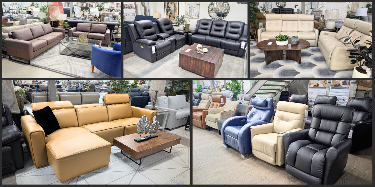 Get Palliser Furniture Floor Model Sectionals, Sofas, Loveseats, Recliners, Chairs and MORE at unbeatable pricing