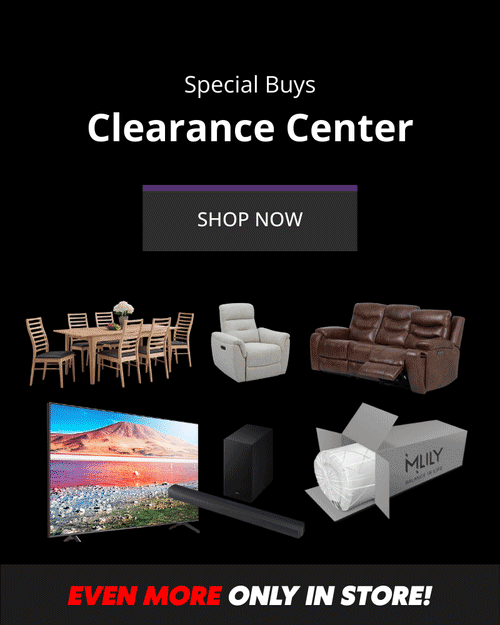 Save on clearance appliances, tvs, home audio, mattresses, bedroom furniture and more
