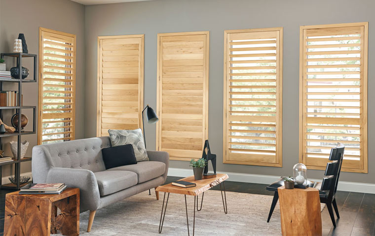 Get Graber and Maxxmar Wood & PVC Shutters at Solomons Furniture