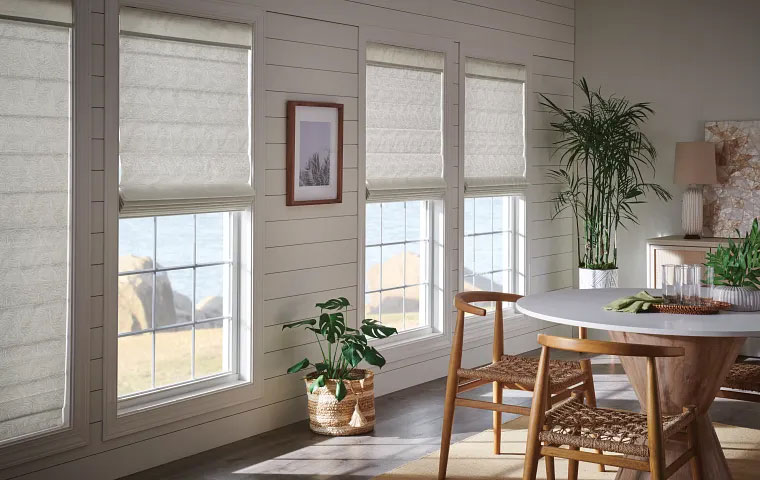 Get Graber Classic Roman Shades at Solomons Furniture