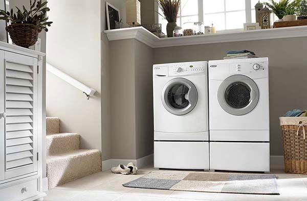 washer and dryer