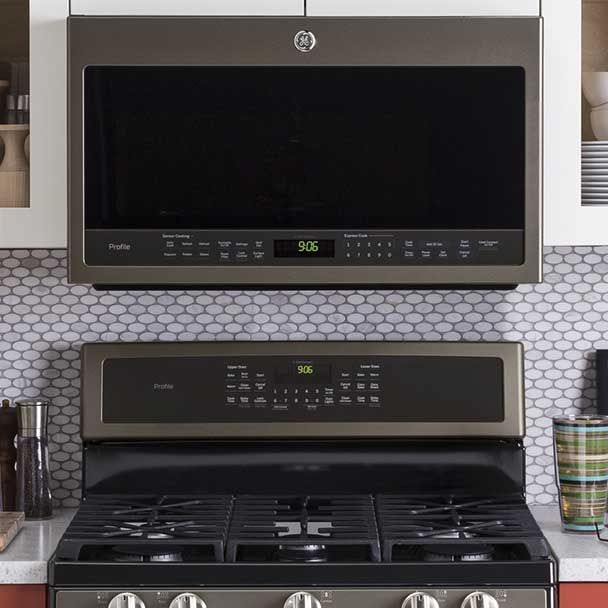 GE Slate Kitchen Appliances