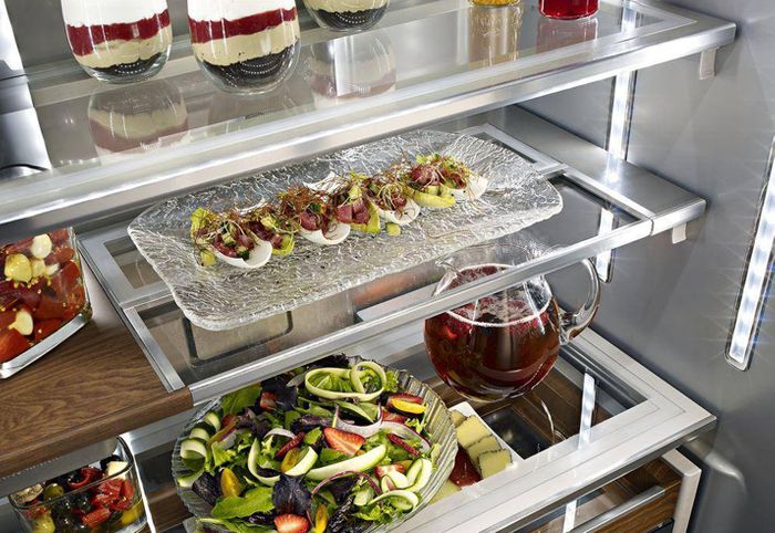 KitchenAid Adjustable Refrigerator Shelving
