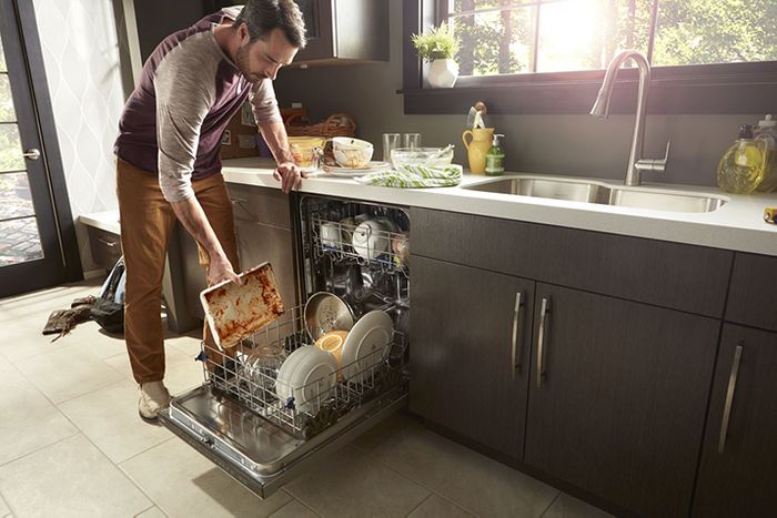 How do I clean my dishwasher
