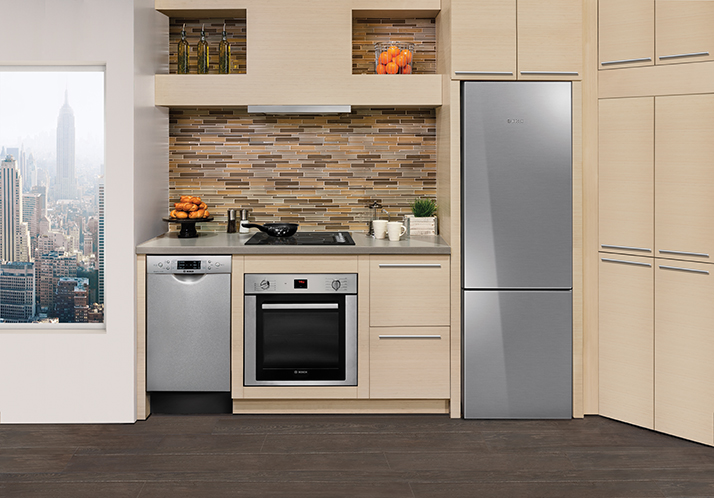 dishwasher in kitchen