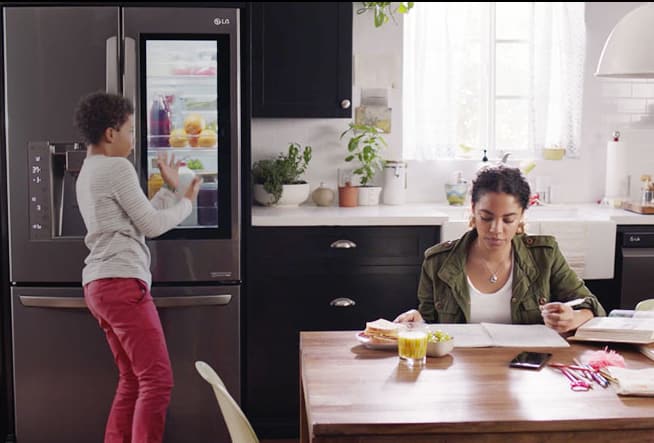 Introducing the Exclusive LG Instaview Refrigerator