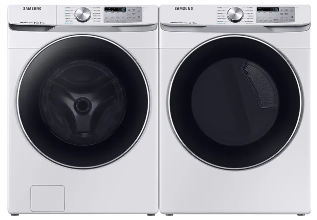 product image of Samsung Laundry Pair White-SALAUDVE45R6300W
